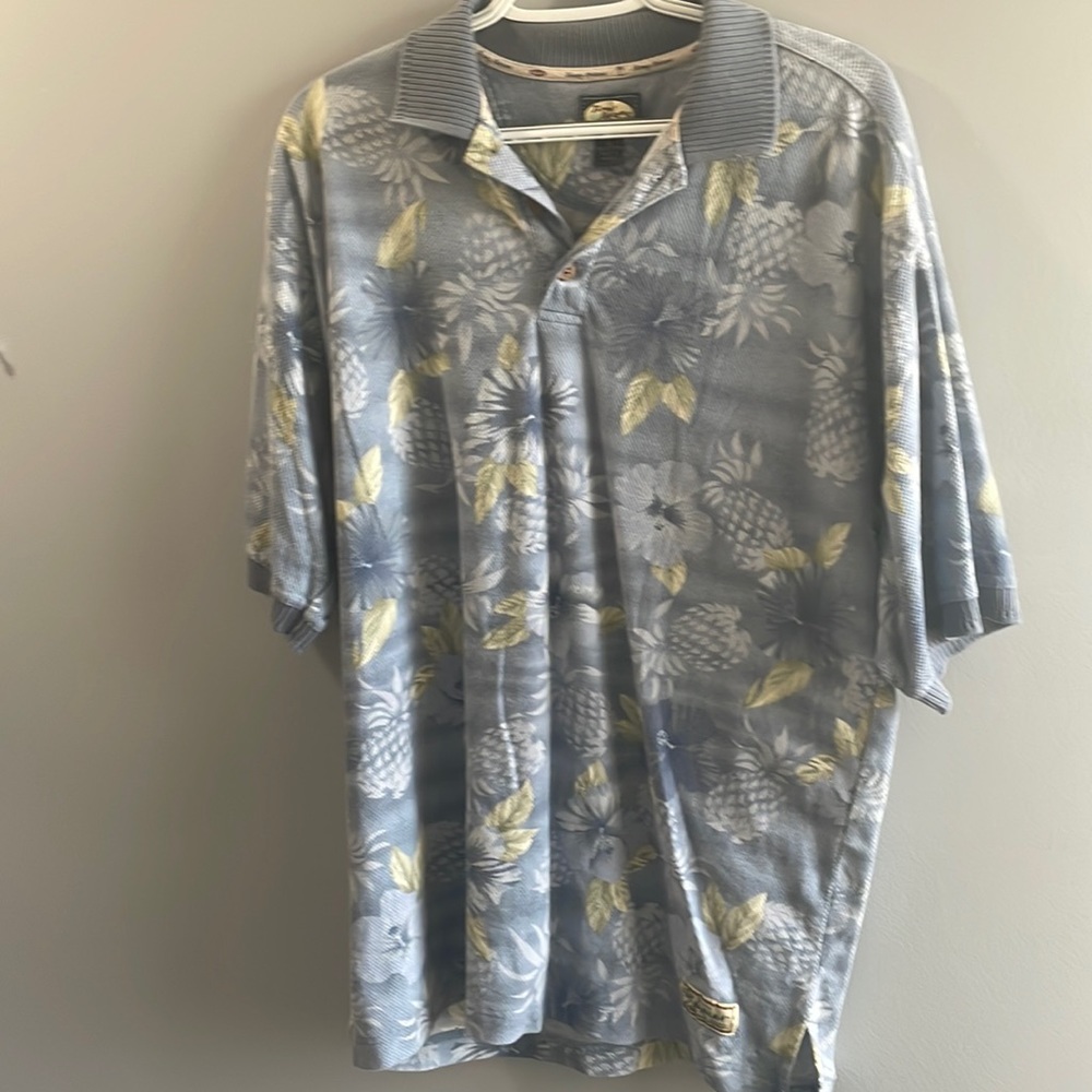 Tommy Bahama Knitted Hawaiian Shirt (M)